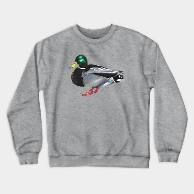 Mallard Duck - Male Crewneck Sweatshirt by lucafon18